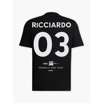 Visa Cash App RB tricou de bărbați Daniel Ricciardo black F1 Team 2024