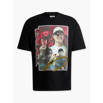 Visa Cash App RB tricou de bărbați Yuki Tsunoda Fans black F1 Team 2024