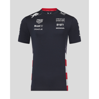 Red Bull Racing tricou de bărbați America Race navy F1 Team 2024