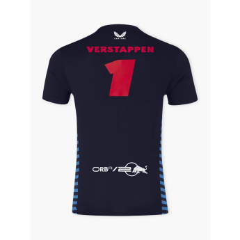 Red Bull Racing tricou de bărbați Driver Max Verstappen black F1 Team 2024