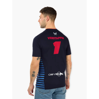 Red Bull Racing tricou de bărbați Driver Max Verstappen black F1 Team 2024