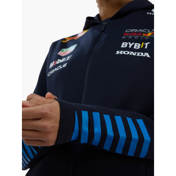Red Bull Racing hanorac de damă cu glugă official zip navy F1 Team 2024