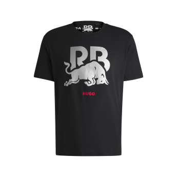 Visa Cash App RB tricou de bărbați Hugo Logo black F1 team 2024
