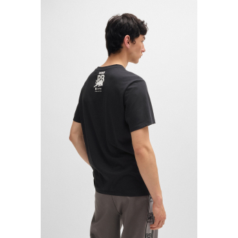 Visa Cash App RB tricou de bărbați Hugo Logo black F1 team 2024