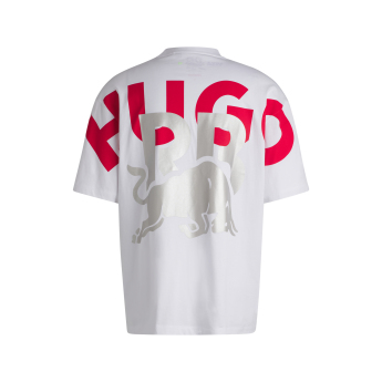 Visa Cash App RB tricou de bărbați Hugo oversize white F1 Team 2024