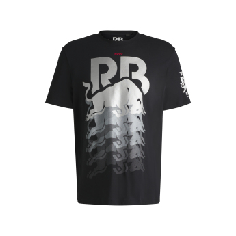 Visa Cash App RB tricou de bărbați Hugo Bulls black F1 Team 2024
