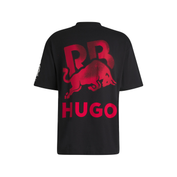 Visa Cash App RB tricou de bărbați oversize small logo black F1 Team 2024