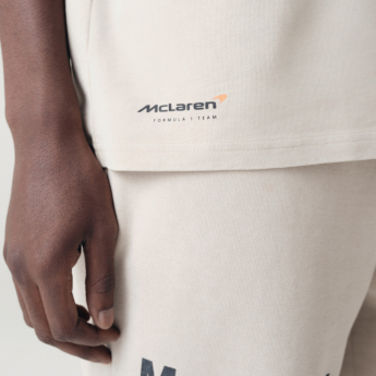Mclaren Honda tricou de bărbați speedmark white F1 team 2024