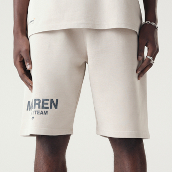 Mclaren Honda pantaloni scurți pentru bărbați wordmark logo white F1 Team 2024
