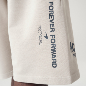 Mclaren Honda pantaloni scurți pentru bărbați wordmark logo white F1 Team 2024