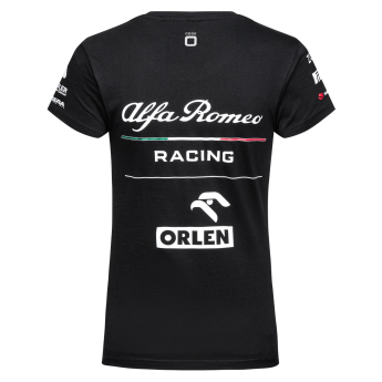 Alfa Romeo Racing tricou de dama official AR black F1 Team 2023