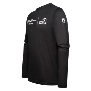 Alfa Romeo Racing tricou de bărbați cu mânecă lungă Fanwear black F1 team 2023