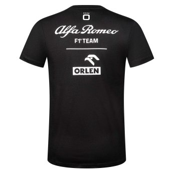 Alfa Romeo Racing tricou de bărbați Fanwear black F1 team 2023