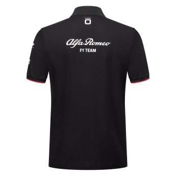 Alfa Romeo Racing tricou polo official black uno F1 Team 2023
