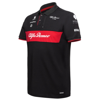 Alfa Romeo Racing tricou polo official black uno F1 Team 2023