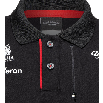 Alfa Romeo Racing tricou polo official black uno F1 Team 2023
