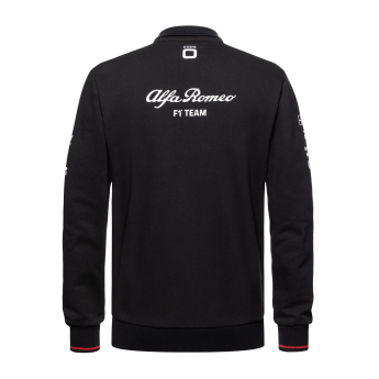 Alfa Romeo Racing hanorac de bărbați official zip black F1 Team 2023