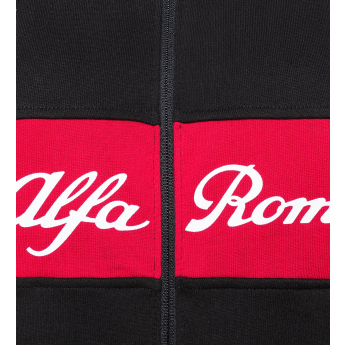 Alfa Romeo Racing hanorac de damă official zip black F1 Team 2023