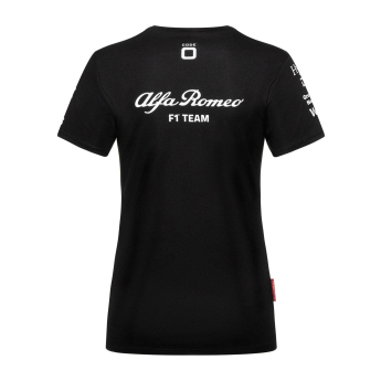 Alfa Romeo Racing tricou de dama official black F1 Team 2023