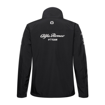 Alfa Romeo Racing geacă de bărbați softshell official black uno F1 Team 2023