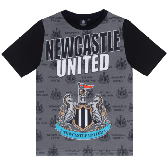 Newcastle United pijamale de copii Text black
