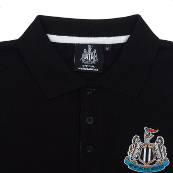 Newcastle United tricou polo Contrast black