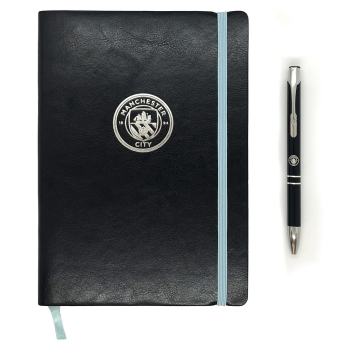 Manchester City pix și blocnotes Premium black