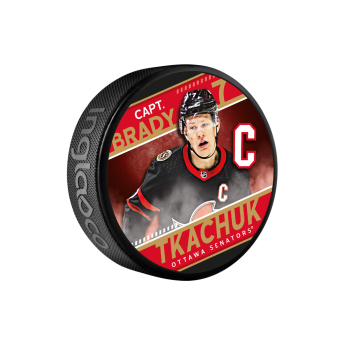 Ottawa Senators puc Brady Tkachuk Captain Collection