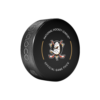 Anaheim Ducks puc Official Game Puck 2024-2025
