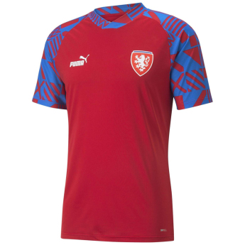 Echipa națională de fotbal tricou de fotbal Czech republic Pre-Match red
