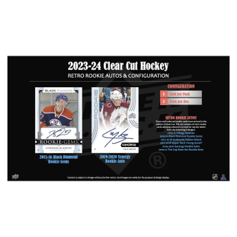 NHL cutii Cărți de hochei NHL 2023-24 Upper Deck Clear Cut Hobby Box