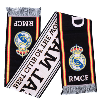 Real Madrid eșarfă de iarnă Best Club In The World black