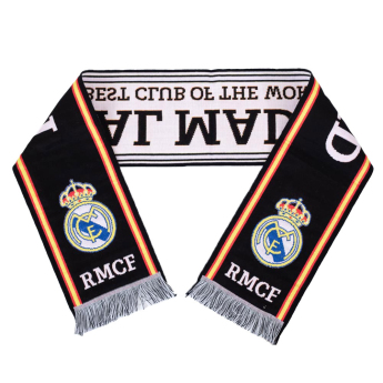 Real Madrid eșarfă de iarnă Best Club In The World black