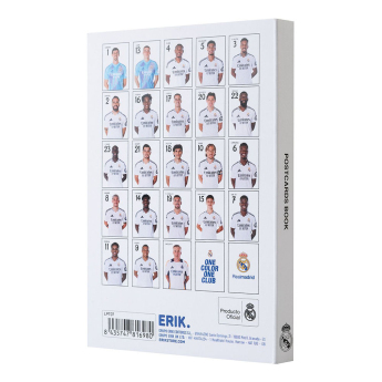 Real Madrid cărți poștale 25 color one club