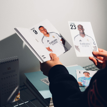 Real Madrid cărți poștale 25 color one club