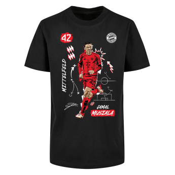 Bayern München tricou de copii Musiala black
