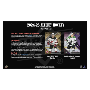 NHL cutii Cărți de hochei NHL 2024-25 Upper Deck Allure Hobby Box