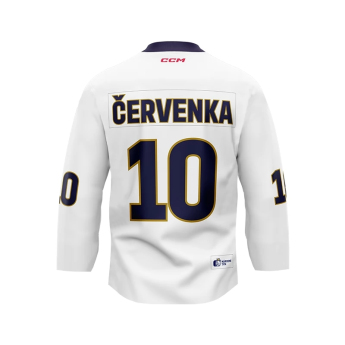Echipa națională de hochei tricou de hochei 2024/2025 Fan replica Czech republic white