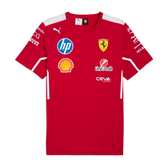 Ferrari tricou de dama official Teamline Replica F1 Team 2025