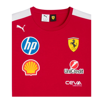 Ferrari tricou de dama official Teamline Replica F1 Team 2025