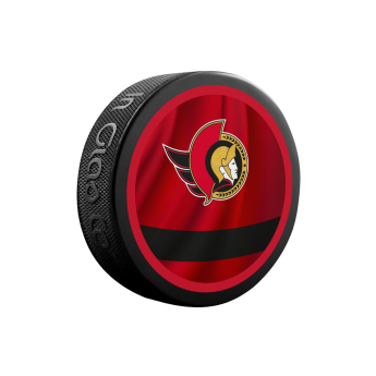 Ottawa Senators puc reverse retro jersey souvenir collector hockey puck