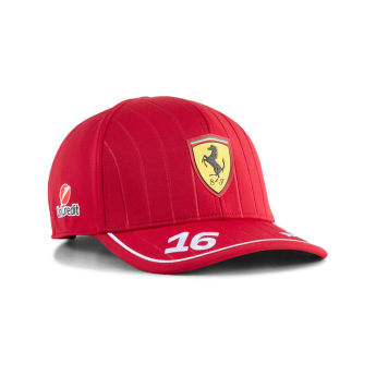 Ferrari șapcă de baseball pentru copii Leclerc official Teamline Replica F1 Team 2025
