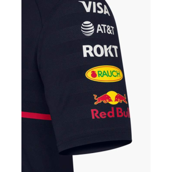 Red Bull Racing tricou de bărbați official Teamline Replica navy F1 Team 2025