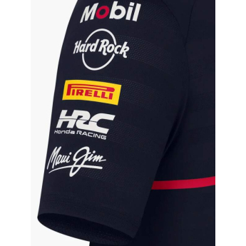 Red Bull Racing tricou de bărbați official Teamline Replica navy F1 Team 2025