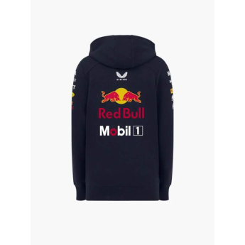Red Bull Racing hanorac cu glugă pentru copii official Teamline Replica navy F1 Team 2025
