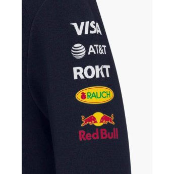 Red Bull Racing hanorac cu glugă pentru copii official Teamline Replica navy F1 Team 2025