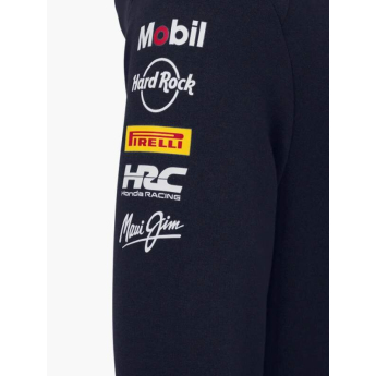 Red Bull Racing hanorac cu glugă pentru copii official Teamline Replica navy F1 Team 2025