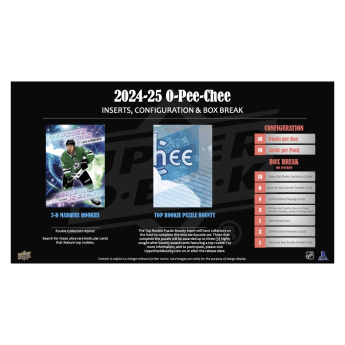 NHL cutii Cărți de hochei NHL 2024-25 Upper Deck O-Pee-Chee Hobby Box