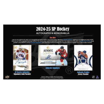 NHL cutii Cărți de hochei NHL 2024-25 Upper Deck SP Hockey Blaster Box