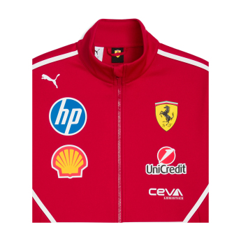 Ferrari geacă de bărbați softshell official Teamline Replica F1 Team 2025